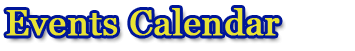 Events Calendar header
